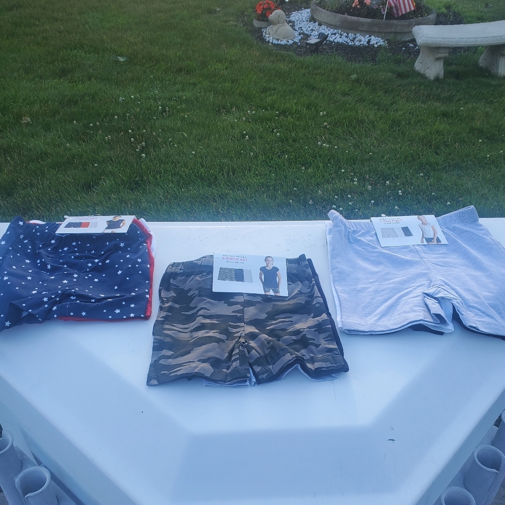 NWT 3 PACK GIRLS KICK SHORT SET Choice of color and size *XS S M L* kids